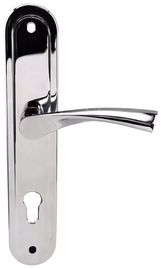 Serratura moderna e di alta qualità con lamiera d'acciaio e maniglia in alluminio (A872 R37)